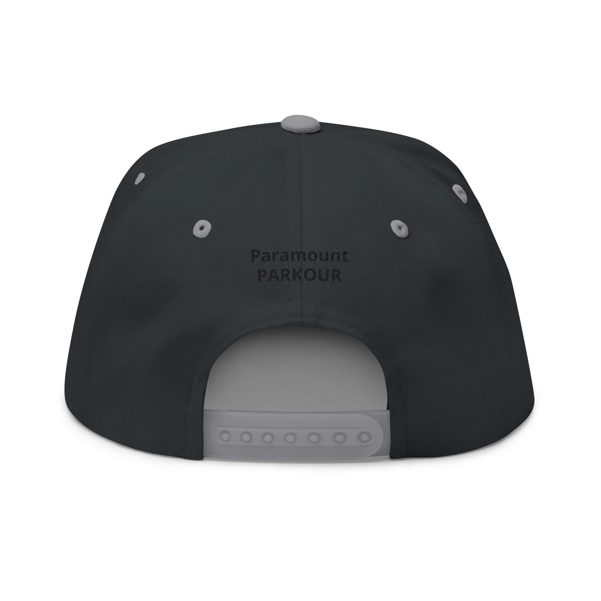 Flat Bill Cap — Embroidered Logo