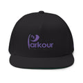 Flat Bill Cap — Embroidered Logo