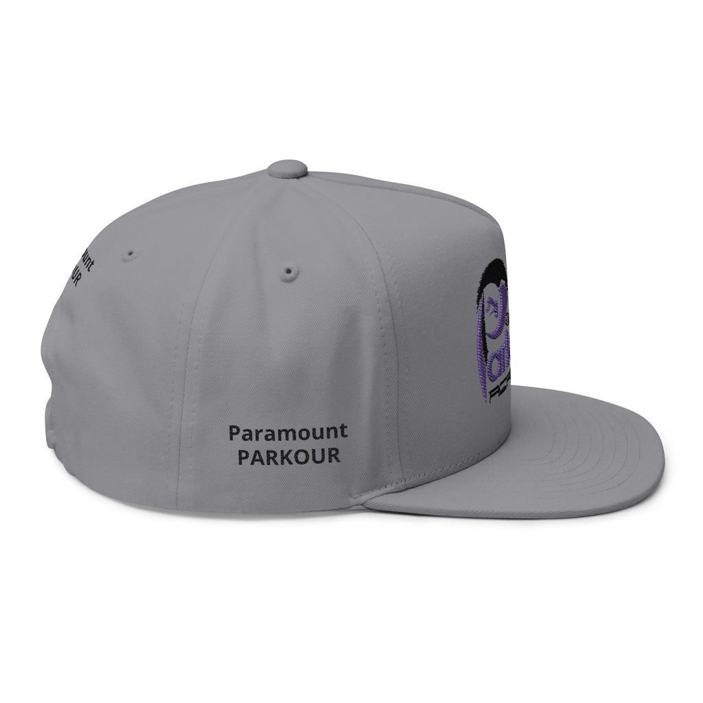 Flat Bill Cap — Embroidered Logo